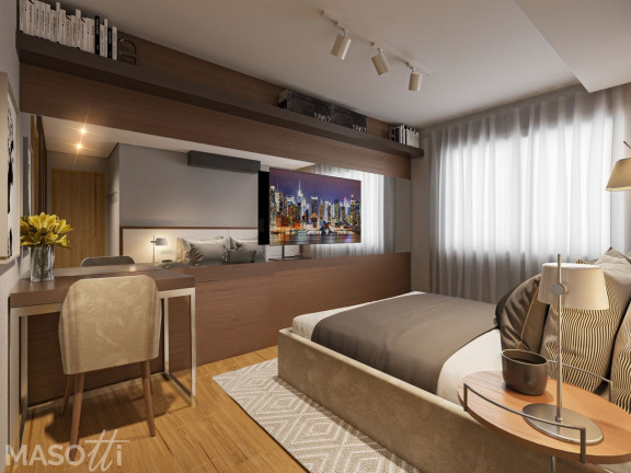 Imagem Apartamento com 1 Quarto à Venda, 5.056 m² em Carniel - Gramado