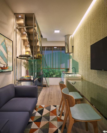 Imagem Apartamento com 1 Quarto à Venda, 25 m² em Porto De Galinhas - Ipojuca