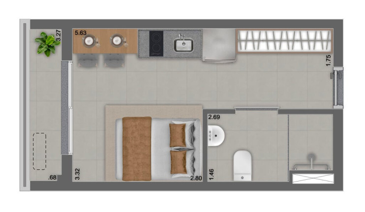 Imagem Apartamento com 1 Quarto à Venda, 25 m² em Vila Mariana - São Paulo Imagem Apartamento com 1 Quarto à Venda, 25 m² em Vila Mariana - São Paulo