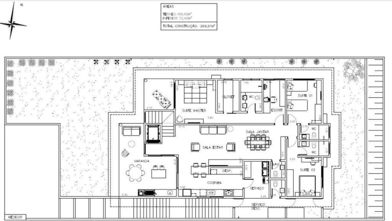 Imagem Casa com 3 Quartos à Venda, 321 m² em Granja Viana - Cotia