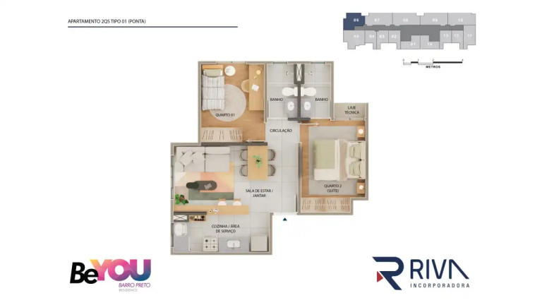 Imagem Apartamento com 2 Quartos à Venda, 54 m² em Barro Preto - Belo Horizonte Imagem Apartamento com 2 Quartos à Venda, 54 m² em Barro Preto - Belo Horizonte
