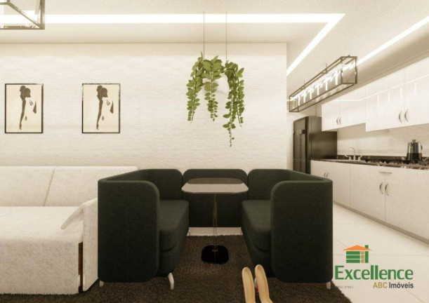 Imagem Cobertura com 2 Quartos à Venda, 96 m² em Campestre - Santo André