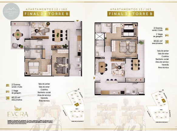 Imagem Imóvel com 2 Quartos à Venda, 84 m² em Flórida - Praia Grande Imagem Imóvel com 2 Quartos à Venda, 84 m² em Flórida - Praia Grande