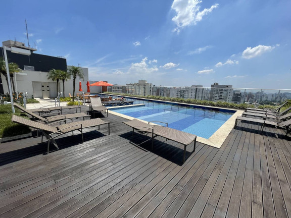 Imagem Apartamento com 1 Quarto para Alugar, 45 m² em Campo Belo - São Paulo
