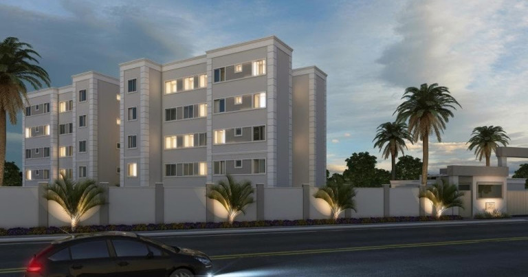 Apartamento com 2 Quartos à Venda, 49 m² em Centro - Lauro De Freitas
