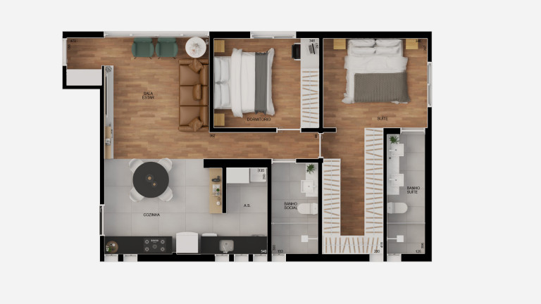 Apartamento com 2 Quartos à Venda, 88 m² em Pinheiros - São Paulo