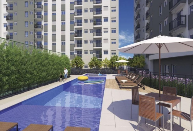 Apartamento com 2 Quartos para Alugar, 47 m² em Parque Da Mooca - São Paulo