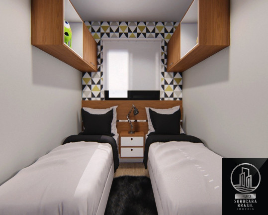 Imagem Apartamento com 2 Quartos à Venda, 54 m² em Wanel Ville - Sorocaba