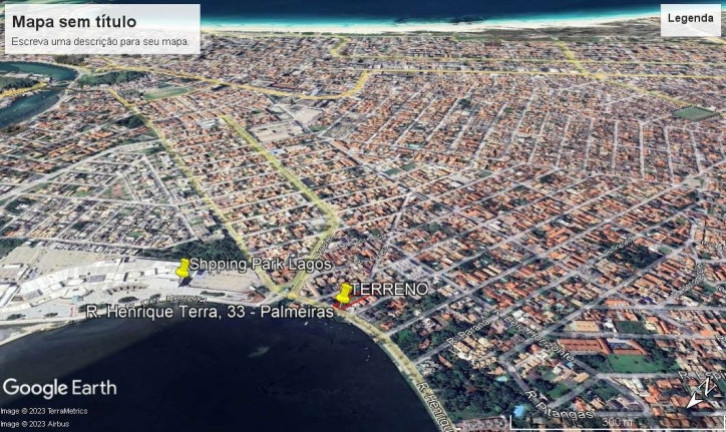 Imagem Terreno à Venda, 995 m² em Palmeiras - Cabo Frio Imagem Terreno à Venda, 995 m² em Palmeiras - Cabo Frio