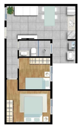 Imagem Apartamento com 2 Quartos à Venda, 41 m² em Vila Gumercindo - São Paulo Imagem Apartamento com 2 Quartos à Venda, 41 m² em Vila Gumercindo - São Paulo
