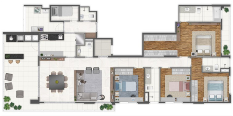 Imagem Apartamento com 4 Quartos à Venda, 163 m² em Vila Madalena - São Paulo Imagem Apartamento com 4 Quartos à Venda, 163 m² em Vila Madalena - São Paulo