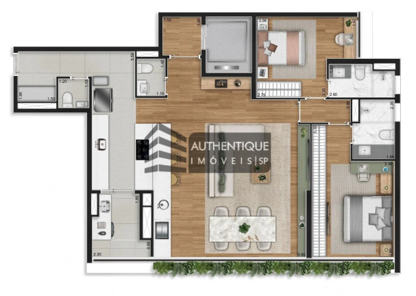 Imagem Apartamento com 3 Quartos à Venda, 123 m² em Alto De Pinheiros - São Paulo Imagem Apartamento com 3 Quartos à Venda, 123 m² em Alto De Pinheiros - São Paulo