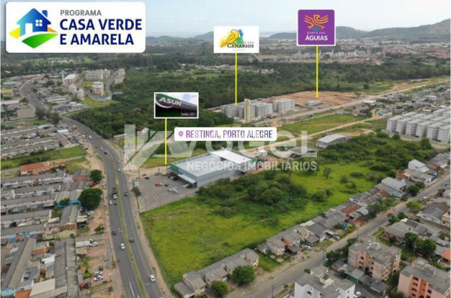 Imagem Apartamento com 1 Quarto à Venda,  em Restinga - Porto Alegre