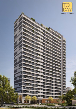 Imagem Apartamento com 2 Quartos à Venda, 40 m² em Campo Belo - São Paulo