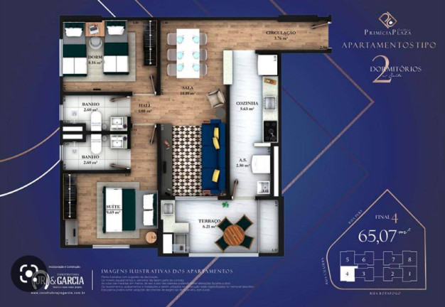 Imagem Apartamento com 2 Quartos à Venda, 63 m² em Guilhermina - Praia Grande Imagem Apartamento com 2 Quartos à Venda, 63 m² em Guilhermina - Praia Grande