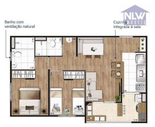 Imagem Apartamento com 2 Quartos à Venda, 55 m² em Vila São João - Guarulhos Imagem Apartamento com 2 Quartos à Venda, 55 m² em Vila São João - Guarulhos