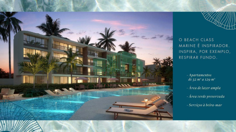 Imagem Apartamento com 1 Quarto à Venda, 32 m² em Praia Dos Carneiros - Tamandaré Imagem Apartamento com 1 Quarto à Venda, 32 m² em Praia Dos Carneiros - Tamandaré