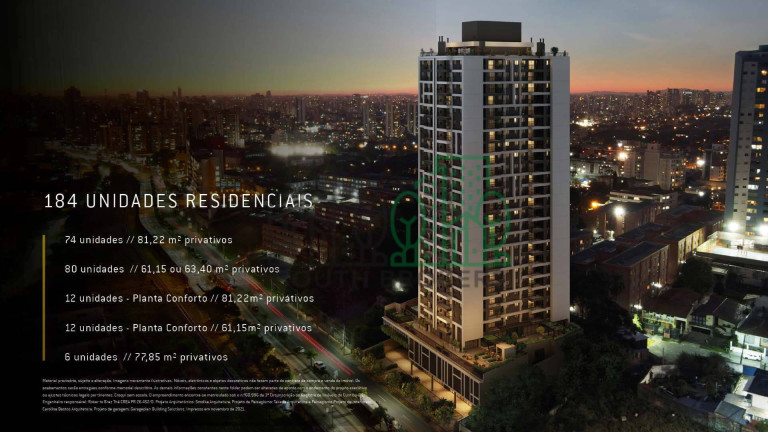 Apartamento com 3 Quartos à Venda, 61 m² em Cristo Rei - Curitiba