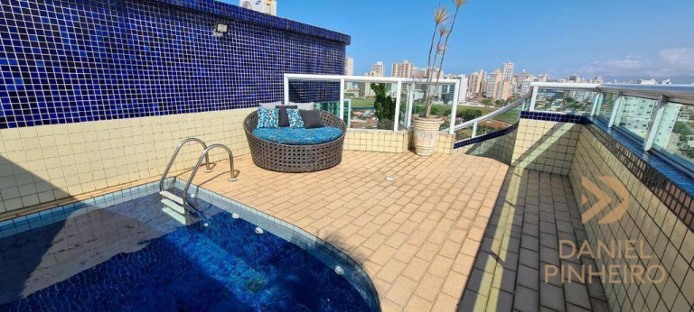 Cobertura com 3 Quartos à Venda, 250 m² em Vila Guilhermina - Praia Grande
