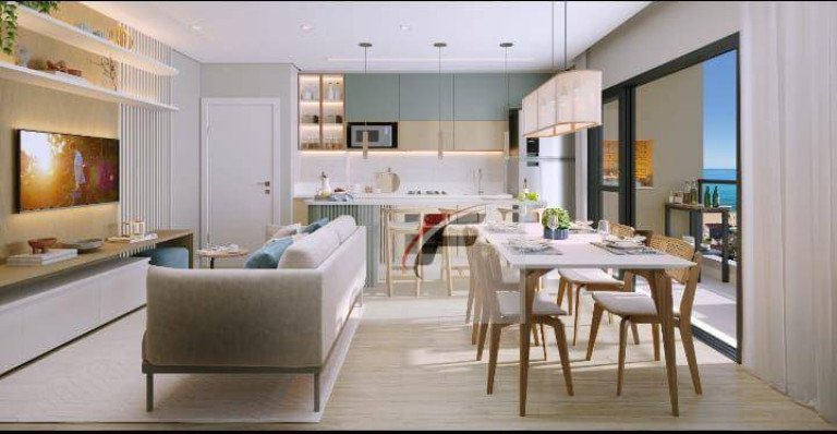 Imagem Apartamento com 2 Quartos à Venda, 52 m² em Barra Do Sai - Itapoá