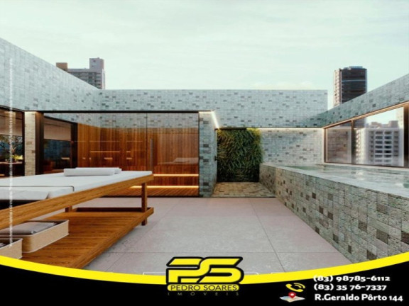 Imagem Apartamento com 1 Quarto à Venda, 25 m² em Cabo Branco - João Pessoa