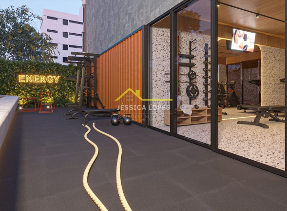 Imagem Kitnet com 1 Quarto à Venda, 27 m² em Cabo Branco - João Pessoa