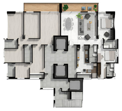 Imagem Apartamento com 3 Quartos à Venda, 83 m² em Manaíra - João Pessoa Imagem Apartamento com 3 Quartos à Venda, 83 m² em Manaíra - João Pessoa