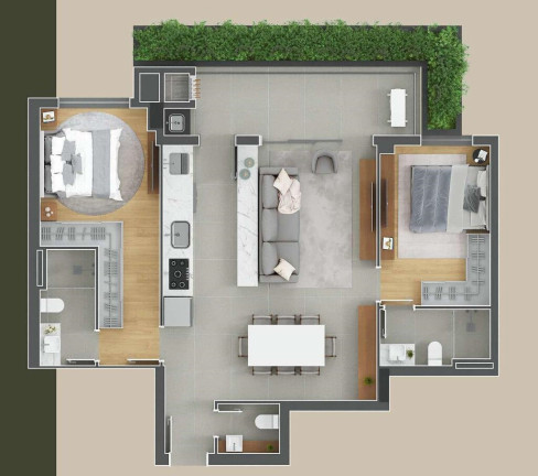 Imagem Cobertura com 3 Quartos à Venda, 220 m² em Alto Da Glória - Curitiba