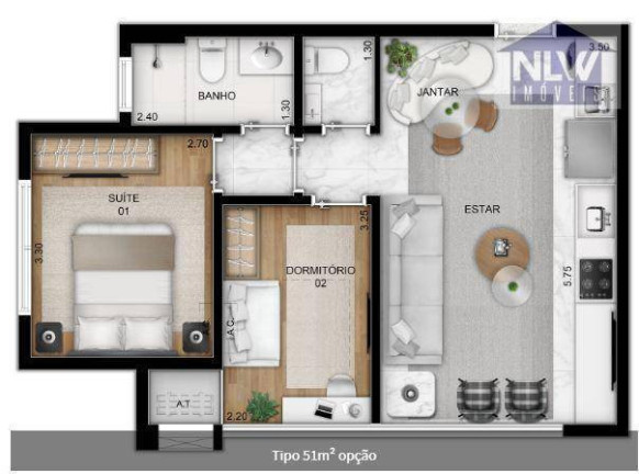 Imagem Apartamento com 1 Quarto à Venda, 38 m² em Vila Mariana - São Paulo