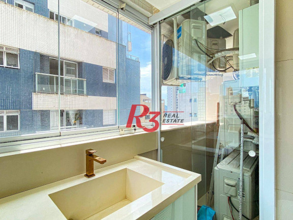 Imagem Apartamento com 3 Quartos à Venda, 123 m² em Ponta Da Praia - Santos