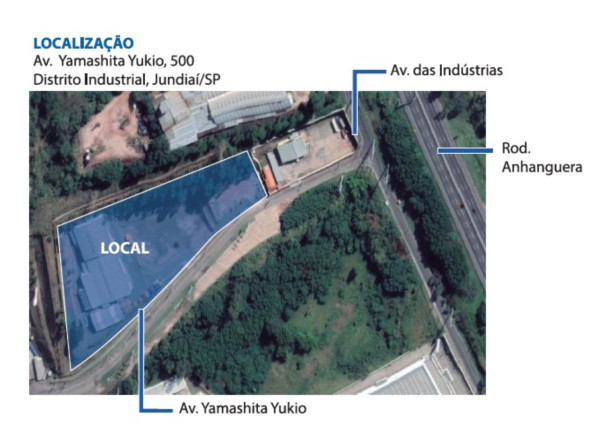 Imóvel para Alugar, 2.708 m² em Distrito Industrial - Jundiaí