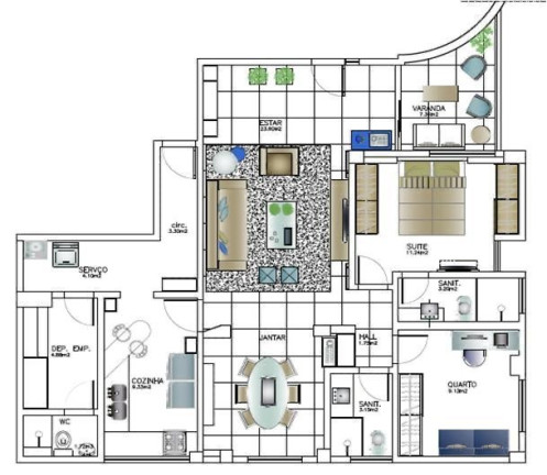 Imagem Apartamento com 2 Quartos à Venda, 110 m² em Caminho Das árvores - Salvador Imagem Apartamento com 2 Quartos à Venda, 110 m² em Caminho Das árvores - Salvador