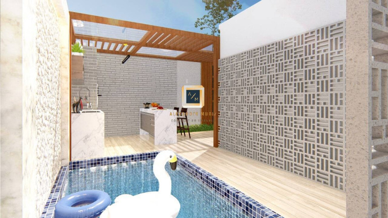Imagem Casa com 3 Quartos à Venda, 168 m² em Jacundá - Eusébio