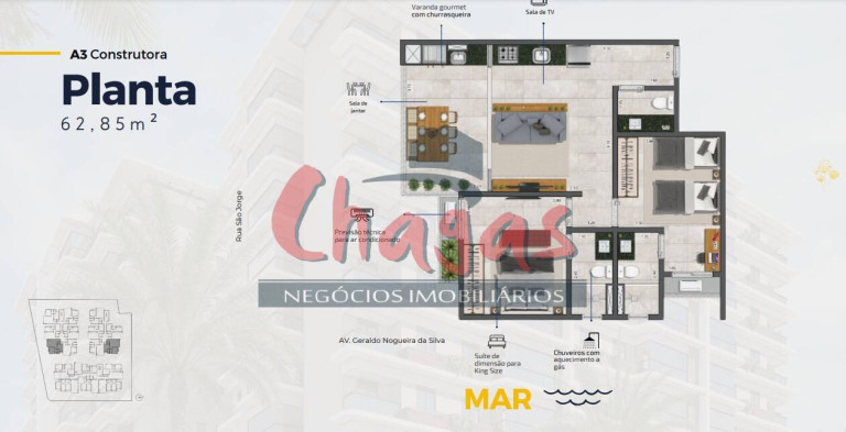 Imagem Apartamento com 2 Quartos à Venda, 60 m² em Praia Das Palmeiras - Caraguatatuba Imagem Apartamento com 2 Quartos à Venda, 60 m² em Praia Das Palmeiras - Caraguatatuba