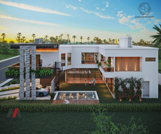 Imagem Casa com 5 Quartos à Venda, 433 m² em Alphaville Fortaleza - Eusébio