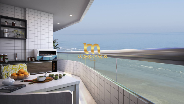 Imagem Apartamento com 2 Quartos à Venda, 62 m² em Solemar - Praia Grande
