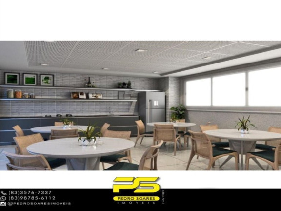 Imagem Apartamento com 2 Quartos à Venda, 54 m² em Jardim Oceania - João Pessoa
