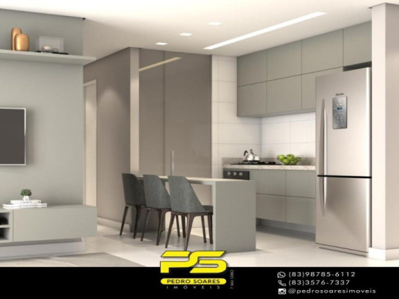 Imagem Apartamento com 2 Quartos à Venda, 48 m² em Valentina De Figueiredo - João Pessoa