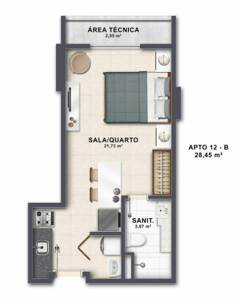 Imagem Apartamento com 1 Quarto à Venda, 46 m² em Stella Maris - Salvador Imagem Apartamento com 1 Quarto à Venda, 46 m² em Stella Maris - Salvador