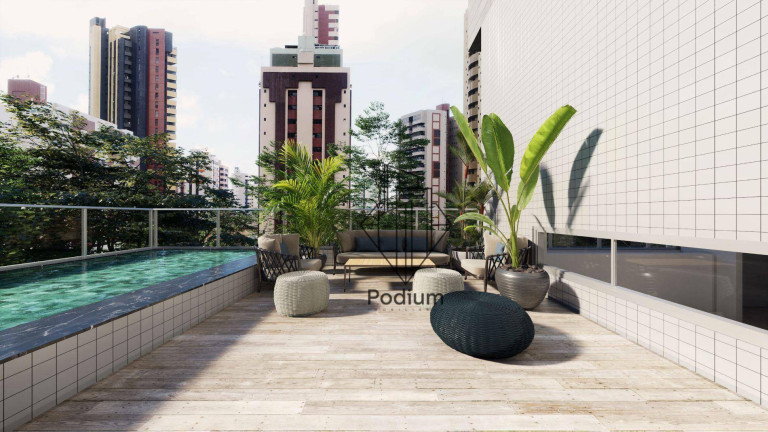 Imagem Imóvel com 1 Quarto à Venda, 28 m² em Manaíra - João Pessoa