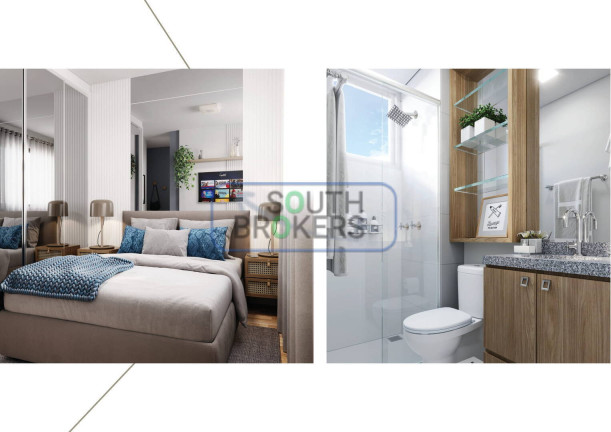 Imagem Apartamento com 2 Quartos à Venda, em Prado Velho - Curitiba Imagem Apartamento com 2 Quartos à Venda, em Prado Velho - Curitiba
