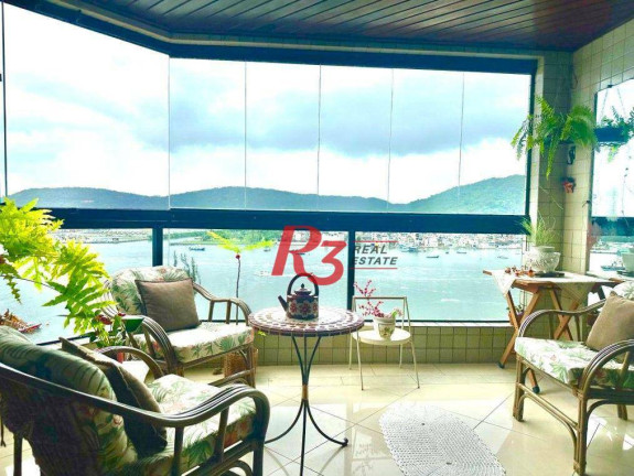 Apartamento com 3 Quartos à Venda, 202 m² em Ponta Da Praia - Santos