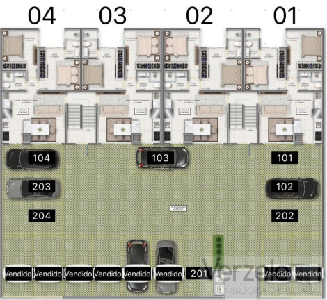 Imagem Imóvel com 2 Quartos à Venda, 61 m² em Tabuleiro - Camboriú