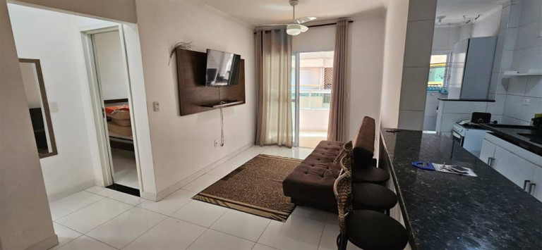 Apartamento com 1 Quarto à Venda, 50 m² em Campo Da Aviacao - Praia Grande