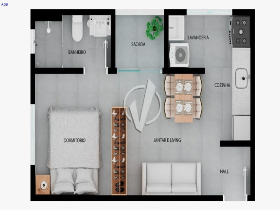 Imagem Imóvel com 1 Quarto à Venda, em Conjunto Habitacional Terra Dos Ipês - Pindamonhangaba Imagem Imóvel com 1 Quarto à Venda, em Conjunto Habitacional Terra Dos Ipês - Pindamonhangaba