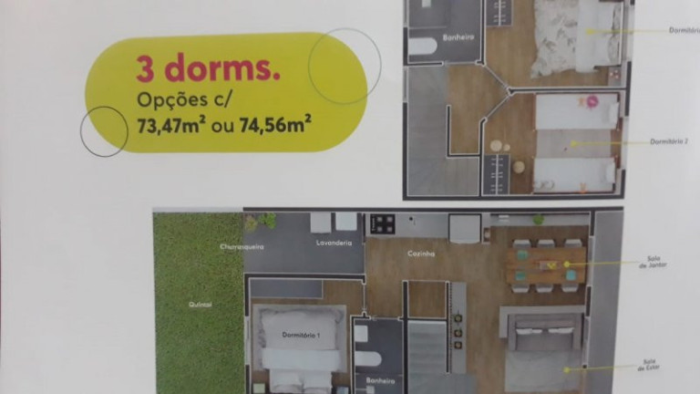Imagem Sobrado com 2 Quartos à Venda, 59 m² em Eugênio De Mello - São José Dos Campos Imagem Sobrado com 2 Quartos à Venda, 59 m² em Eugênio De Mello - São José Dos Campos