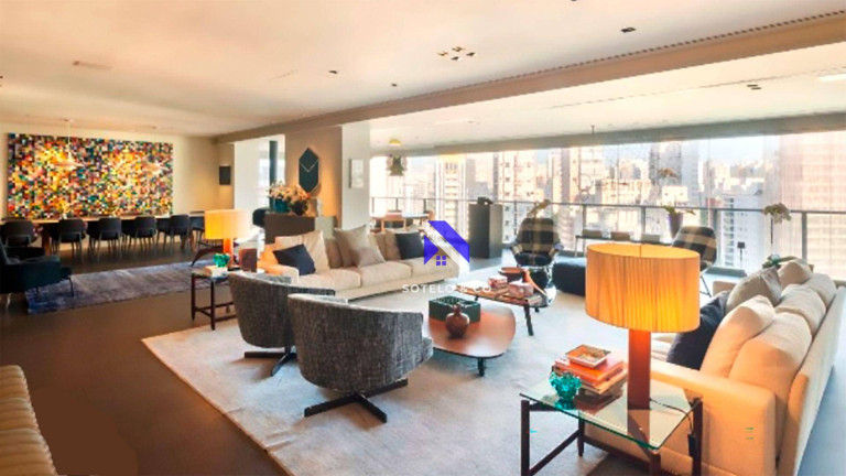 Apartamento com 4 Quartos à Venda, 535 m² em Vila Nova Conceição - São Paulo