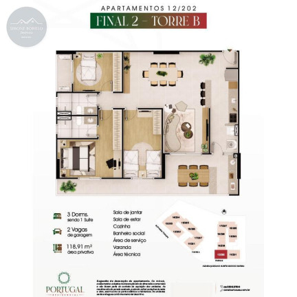 Imagem Imóvel com 2 Quartos à Venda, 86 m² em Caiçara - Praia Grande
