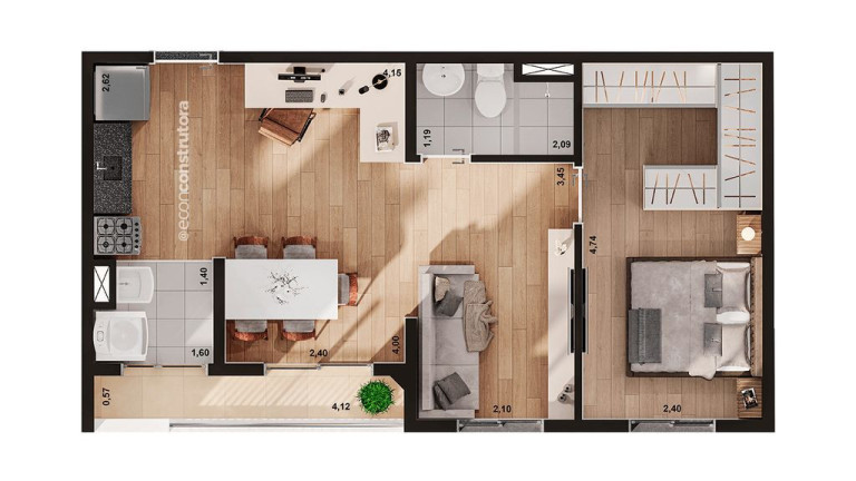Imagem Apartamento com 2 Quartos à Venda, 39 m² em Limão - São Paulo