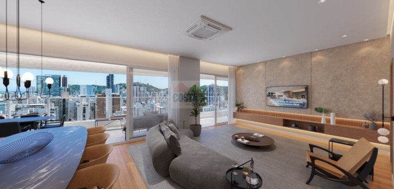 Apartamento com 3 Quartos à Venda, 224 m² em Gonzaga - Santos
